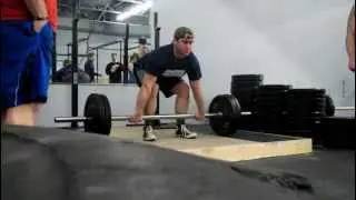 Cross fit CenterMass Strongman Seminar Axle Clean and Press 3.MOV