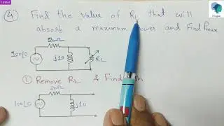 Maximum Power Transfer Theorem for AC circuit : Problem 4