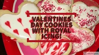 💘 VALENTINES DAYS COOKIES HOMEMADE! 💋