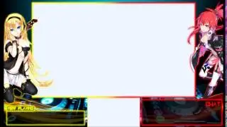 Free Twitch TV Overlay - Yellow Red Neon Overlay