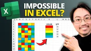 How to Count Colored Cells in Excel (5 Levels)