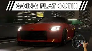 883BHP Nissan 400Z 2022 + Car Link |Full Send on Shutoko | Assetto Corsa | Steering Wheel |1440p60