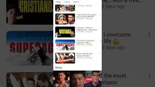 UR.Cristiano YouTube channel Grow and break All you tube record #cr7 #cr7fans #cr7shorts #ronaldo