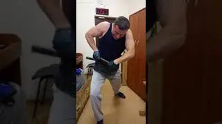 скручивание лопаты руками