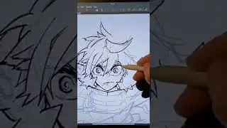 Anime Sketch For New Weekly Manga!