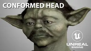 Unreal Engine 5.6 - How To Export Conformed Face Mesh To Blender - Tutorial