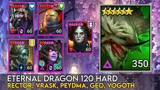 Eternal Dragon 120 Hard - Rector, Vrask, Peydma, Geomancer, Vogoth | Raid Shadow Legends Guide