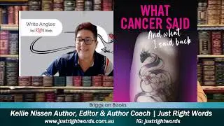 Australian Author Kellie Nissen  featured on the talk show Briggs on Books