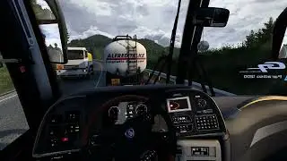 Euro Truck Simulator 2 Bus trip to Nuremberg with Marcopolo Paradiso G7 6x2 (part1)