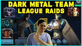 Dark Metal Team Is Amazing In League Raids Injustice 2 Mobile