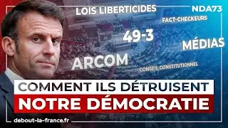 Comment ils détruisent notre démocratie • Analyse de Nicolas Dupont-Aignan