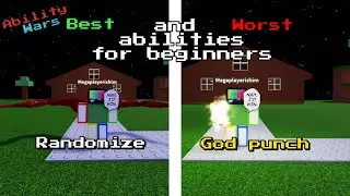 Top 5 Best And Worst Abilities For Beginners In Ability Wars(2024)