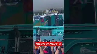 Podium at Miami 🏎️  