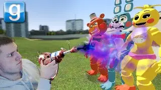 Gmod VORTEX GUN vs ANIMATRONICS | Garry's Mod Sandbox Fun