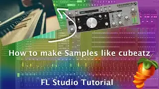 How to make piano samples like Cubeatz/Pvlace | FL Studio Tutorial