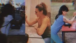 GIRLS vs BOYS - ARM WRESTLING 💪