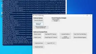 Windows 10 : how to disable Cortana / Telemetry / Tasks / Bloatwares (Windows10Debloater)