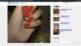 How To Apply Red Nail Color On Long Nails