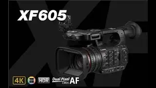 Introducing the Canon XF605 Professional Camcorder