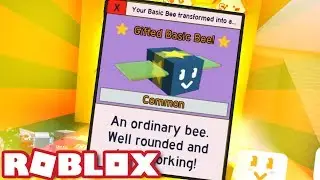 GIFTED BASIC BEE IS THE BEST! | Roblox Bee Swarm Simulator