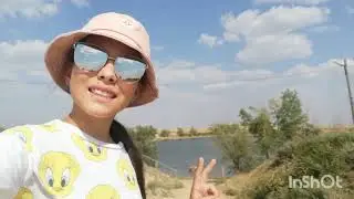 Приехали на РЕЧКУ. Увидели ЛЯГУШЕК.КУПАЛИСЬ