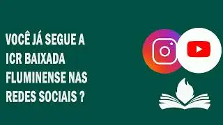 VOCÊ JÁ NOS SEGUE NAS REDES SOCIAIS?
