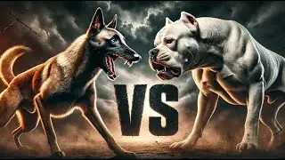 Belgian Malinois vs Dogo Argentino 🐕🔥 The Ultimate Showdown!