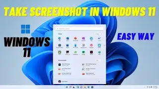 How To Take a Screenshot In Window 11 #Windows 11 | Take Screenshot In Windows 11