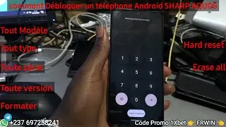 Comment debloquer un Téléphone Android SHARP AQUOS : Tout Modèles. SHARP SHG02 hard reset / Formater