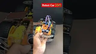 Arduino Obstacle Avoidance Robot Car Code | Arduino Bluetooth Car Control | Arduino 4WD Car Kit DIY