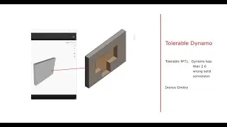 Tolerable dynamo 71. Dynamo less than 2.6 (less than revit 21) wrong solid conversion