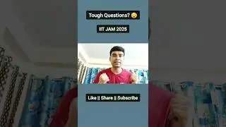 Tough Questions in IIT JAM 2025 Chemistry? 😲 | How to Prepare 🕵#shorts #iitjam2025 #inspirechemistry