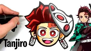 HOW TO COLOR TANJIRO FROM DEMON SLAYER