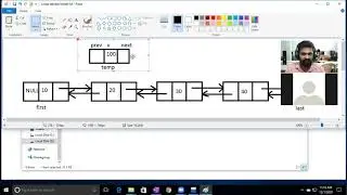 session 17 Inserting a Node in Linear Double Linked List