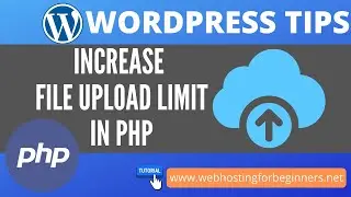 Fix PHP File Upload Limit issue for your WordPress website. 
