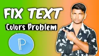 Fix Text,font color not change problem | Solve Text Color Not Changing In Pixellab, Photoshop