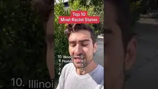 Most racist states 🇺🇸 #shorts #america