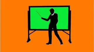 3D character green screen video 