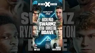 UNPRECEDENTED! MF & DAZN: X Series 008 Survivor Tag Rules 