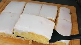Easy Delicious Cake Recipe! 5 Minutes Lemon Cake, Soft Moist and Delicious!