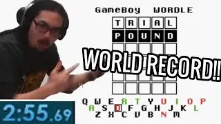 Wordle (GB) Speedrun: 10 Game in 2:55 (World Record)