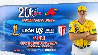 Leones de León 🆚 Tren del Norte- LBPN 2024 – 2025 (JUEGO 5  - SERIE FINAL)
