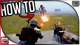 How to FLY Using the Flare Gun | PUBG Mobile Theory Mythbusters