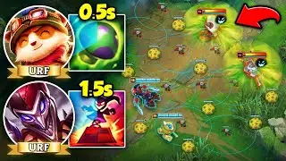 WE PLAYED THE TRAP COMP IN URF AND CREATED A FORTRESS OF SHROOMS AND BOXES!