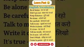 English_Vocabulary_for_beginners #englishgrammar #english #vocabulary #rootwords #learnenglish