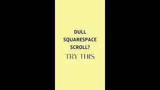 NO-CODE Sticky Block on Squarespace 