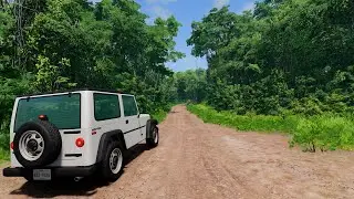 DRIVE GTA 5 JEEP IN JUNGLE WITHE FULL PHYSICS | if physics apply in GTA5