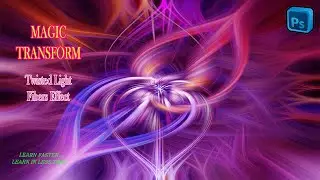 Photoshop Tutorial_ Twisted Light Fibers Effect in Photoshop .