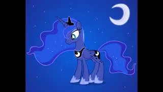 Drawing Princess Luna on Gimp