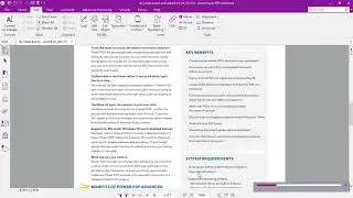 Advanced PDF editing with Kofax Power PDF formerly Nuance Power PDF